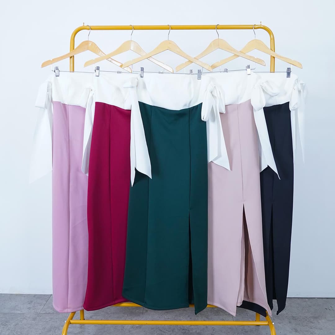 Long Dress Prime Scuba Gabriela