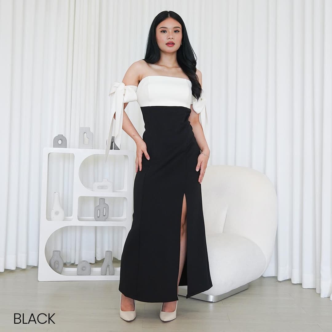 Long Dress Prime Scuba Gabriela