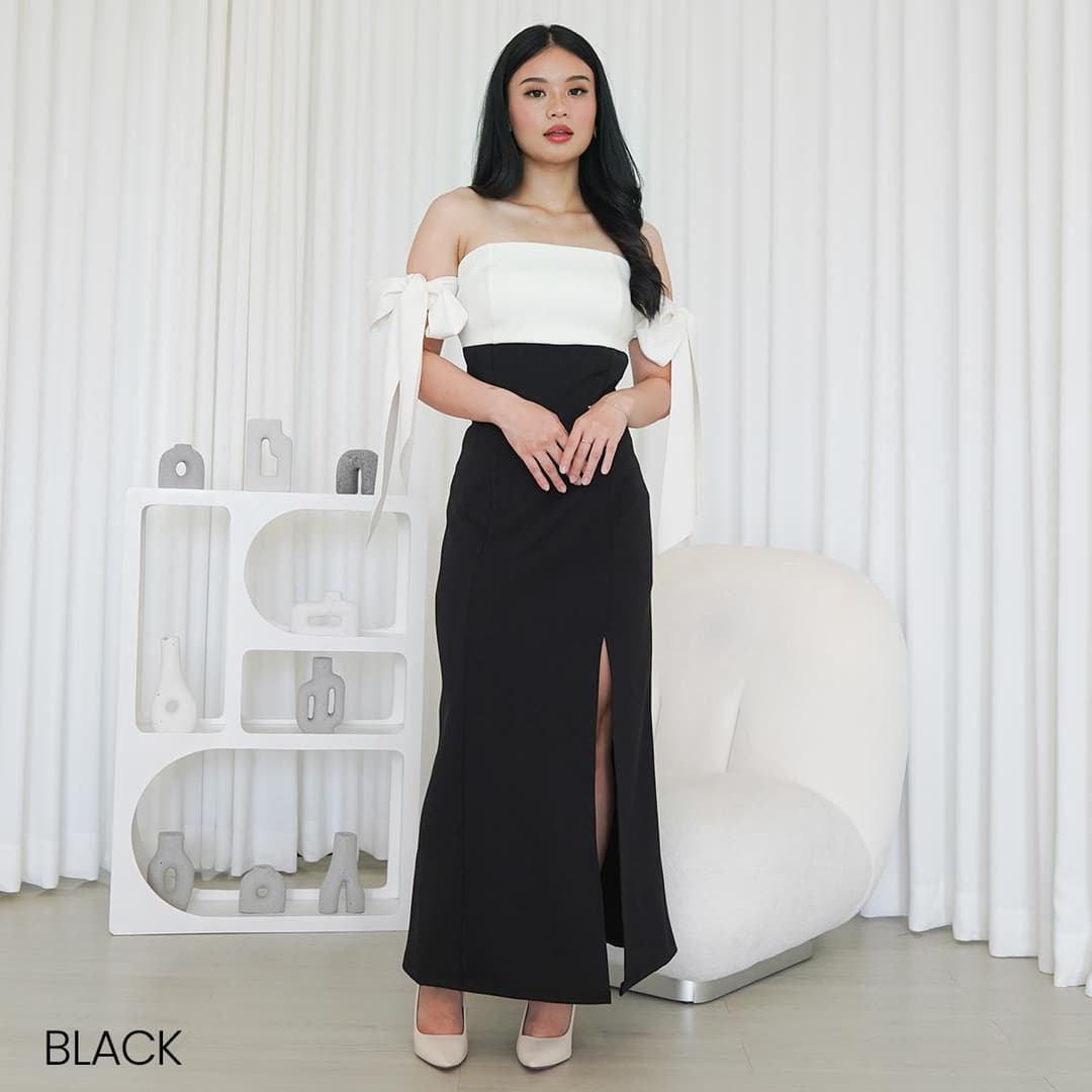 Long Dress Prime Scuba Gabriela