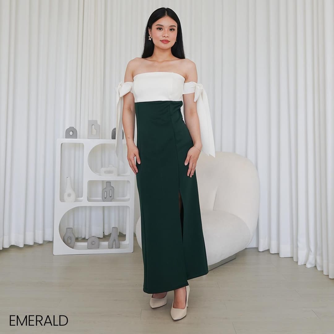 Long Dress Prime Scuba Gabriela