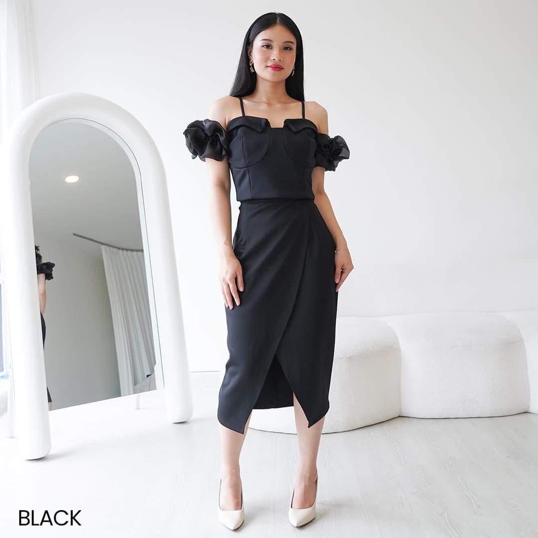 Atasan Organza Plisse