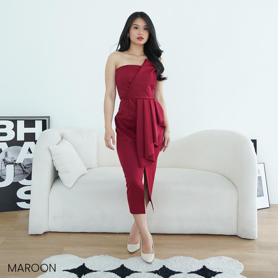 Evelyn Scuba Dress