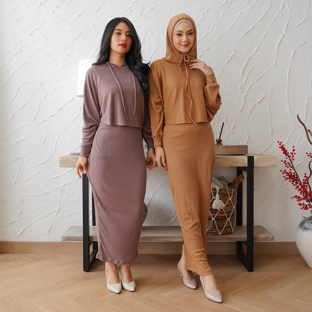 One Set Dress Knit Lisa