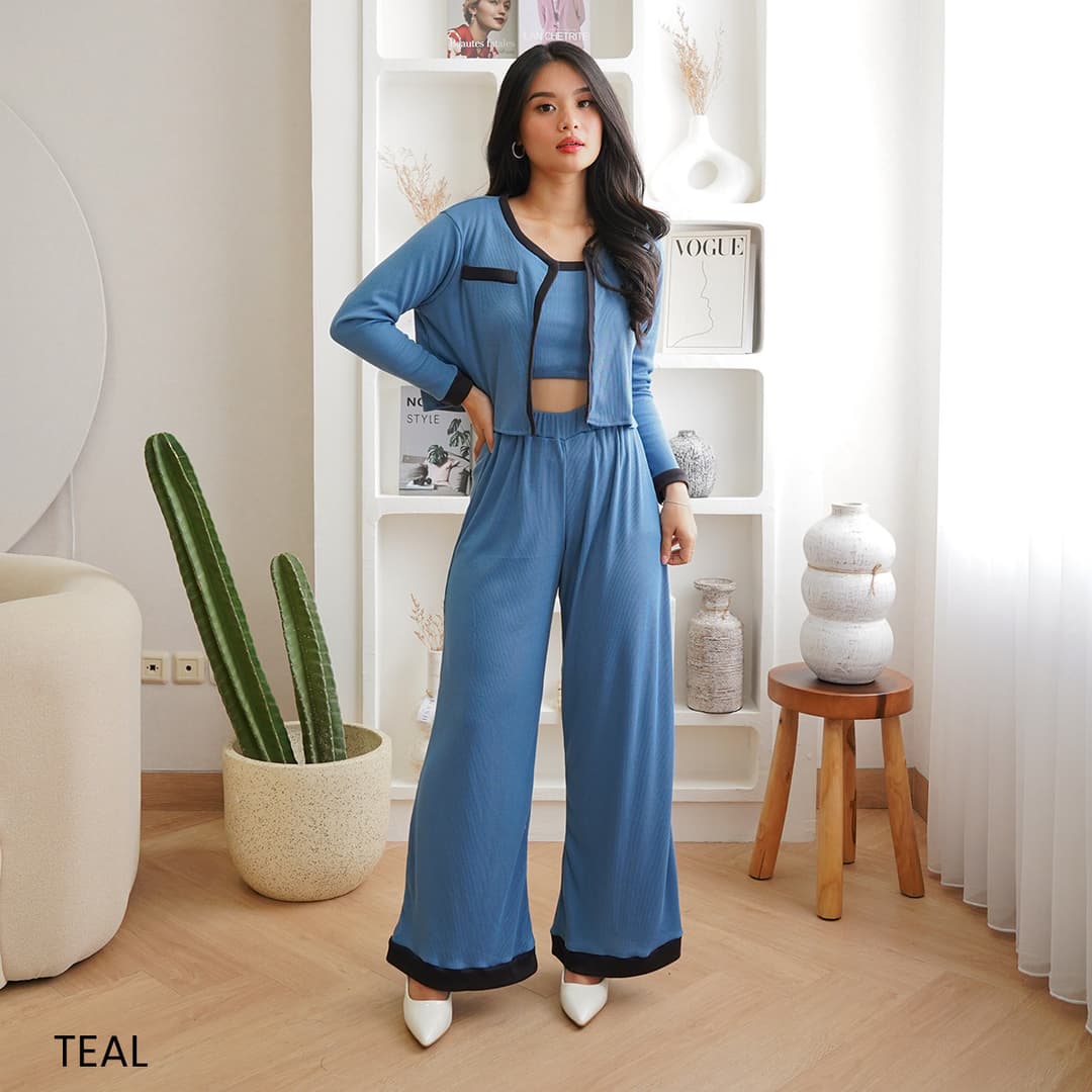 One Set Knit Pants Meyama