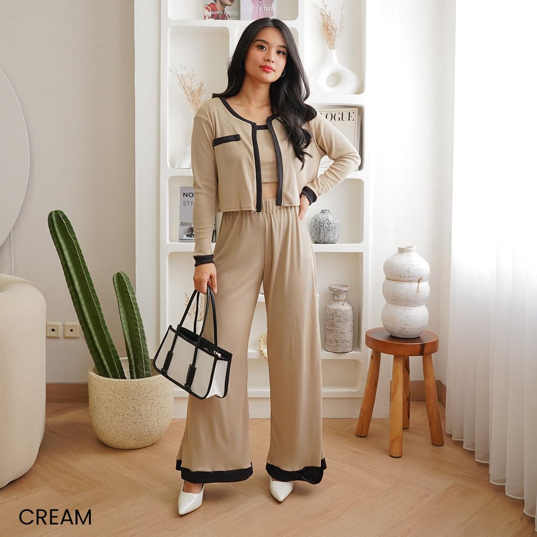 One Set Knit Pants Meyama