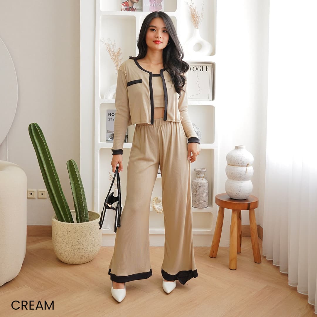 One Set Knit Pants Meyama