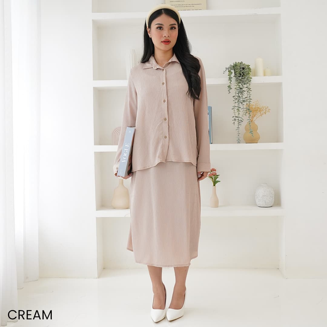 One Set Dress Kemeja Catalina