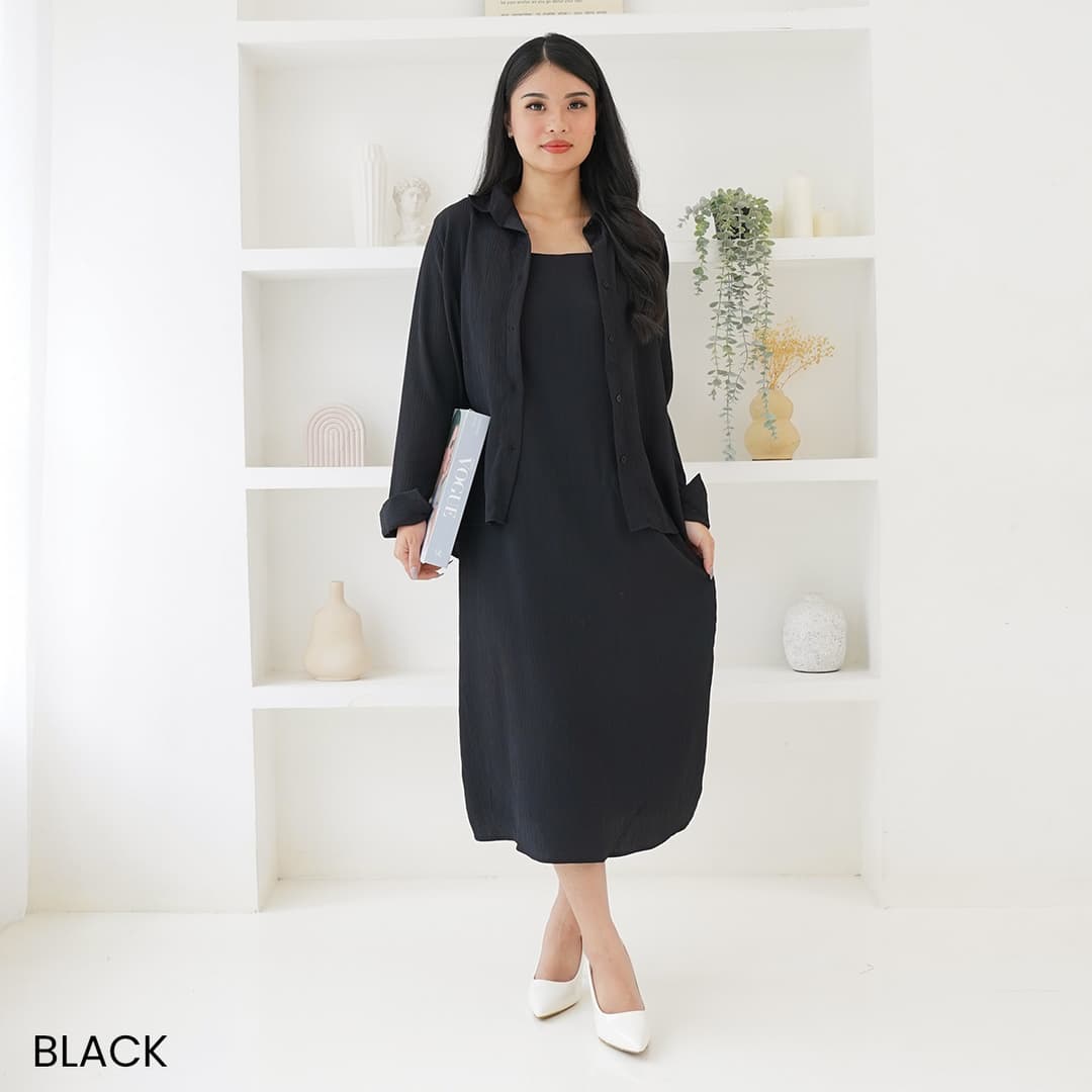One Set Dress Kemeja Catalina