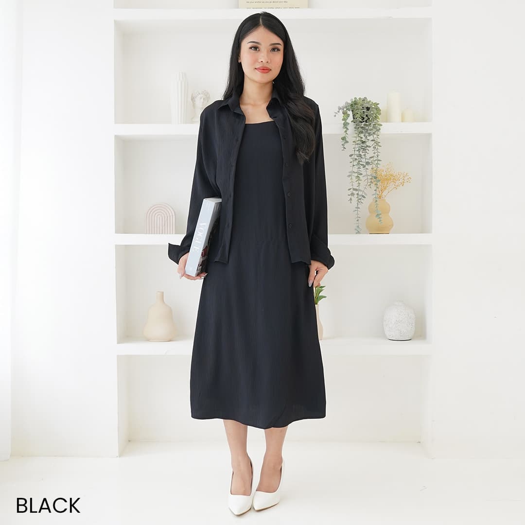 One Set Dress Kemeja Catalina
