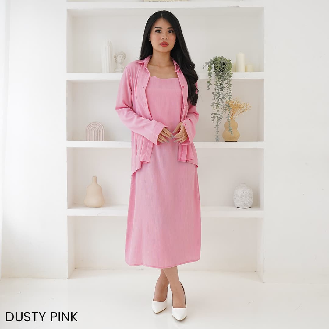 One Set Dress Kemeja Catalina