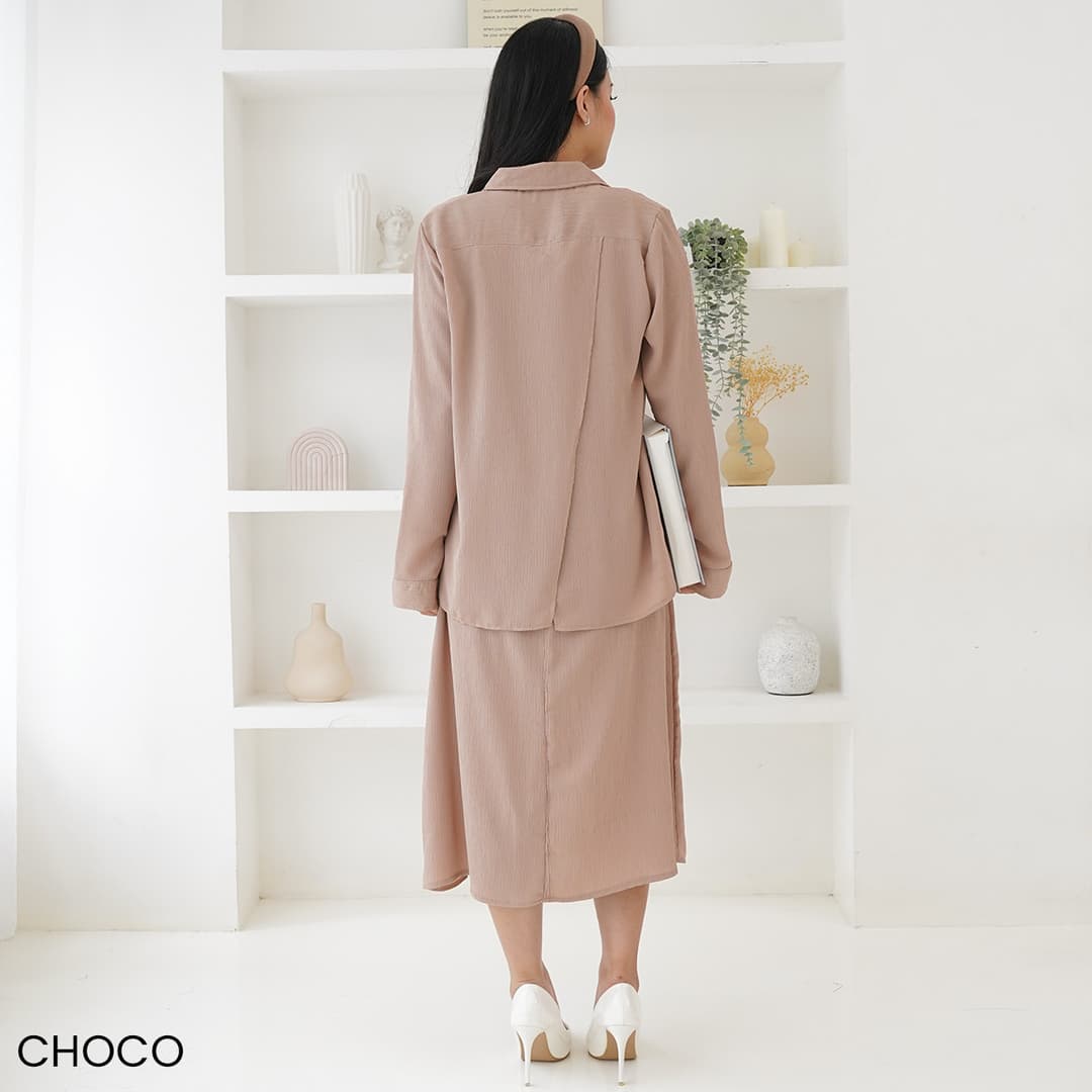 One Set Dress Kemeja Catalina