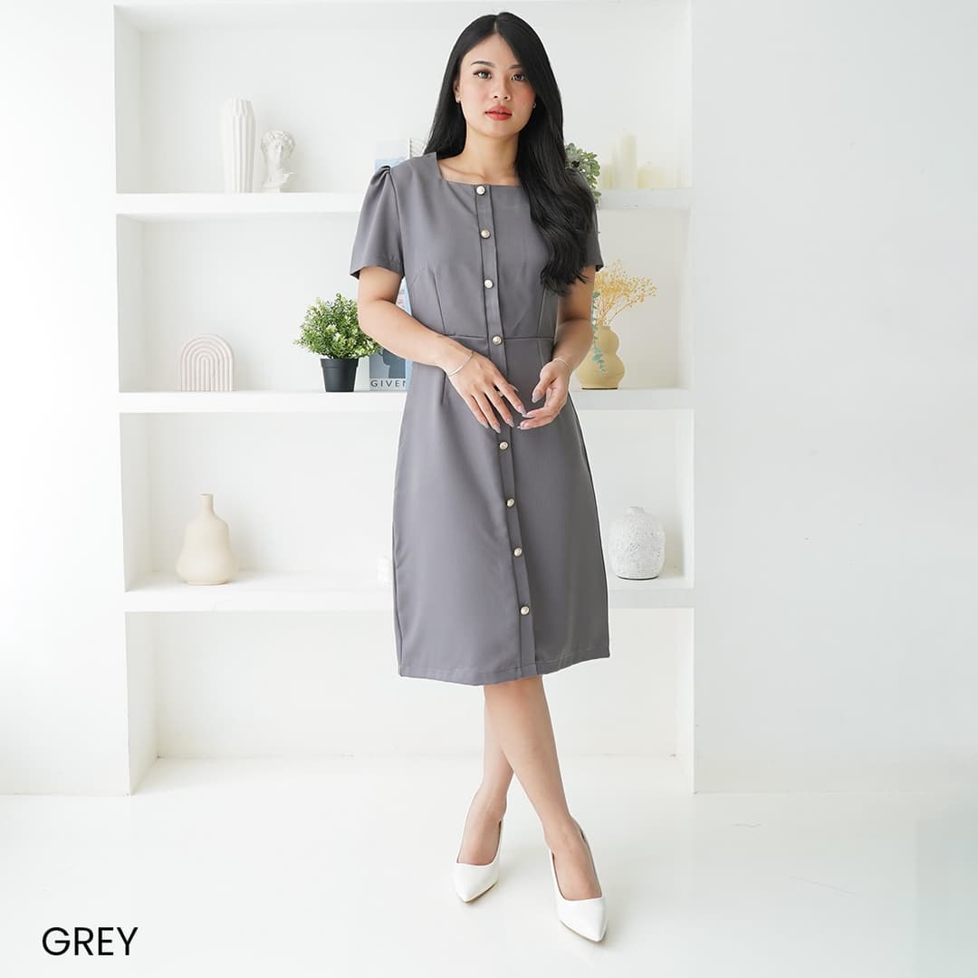 Dress Square Neck Selina