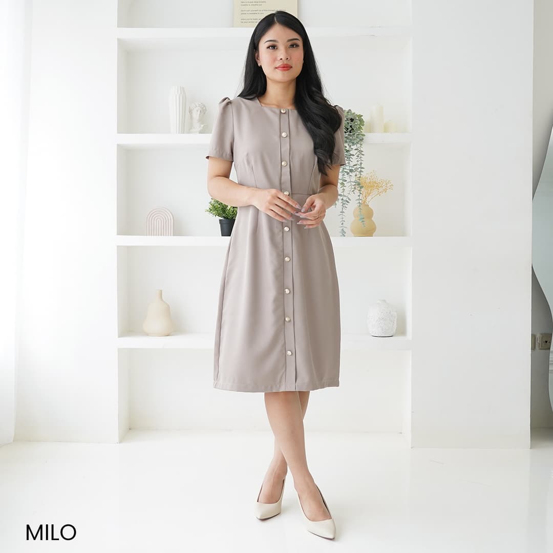 Dress Square Neck Selina