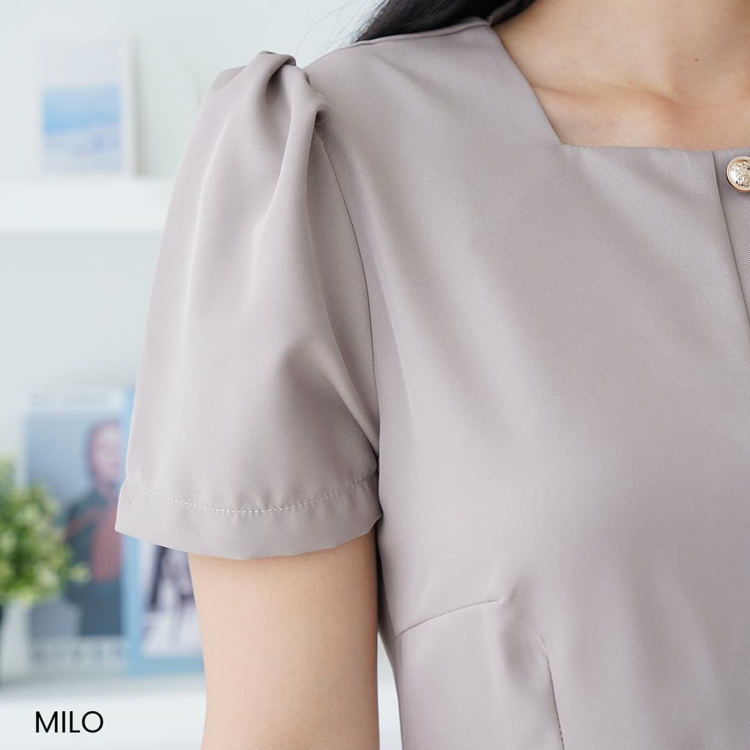 Dress Square Neck Selina