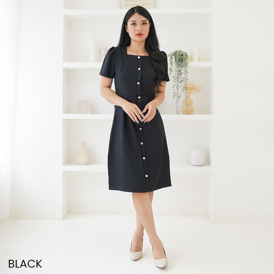 Dress Square Neck Selina