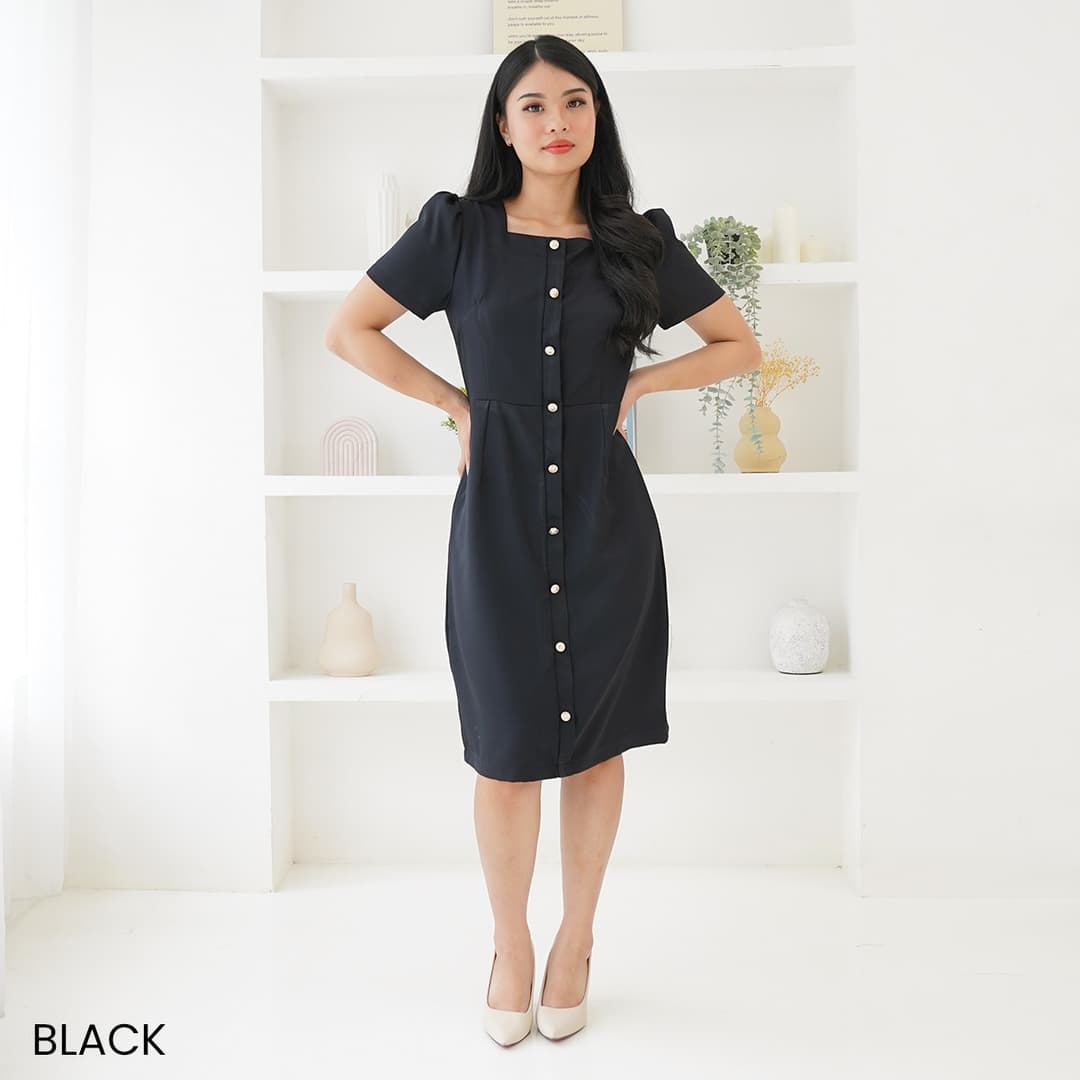 Dress Square Neck Selina