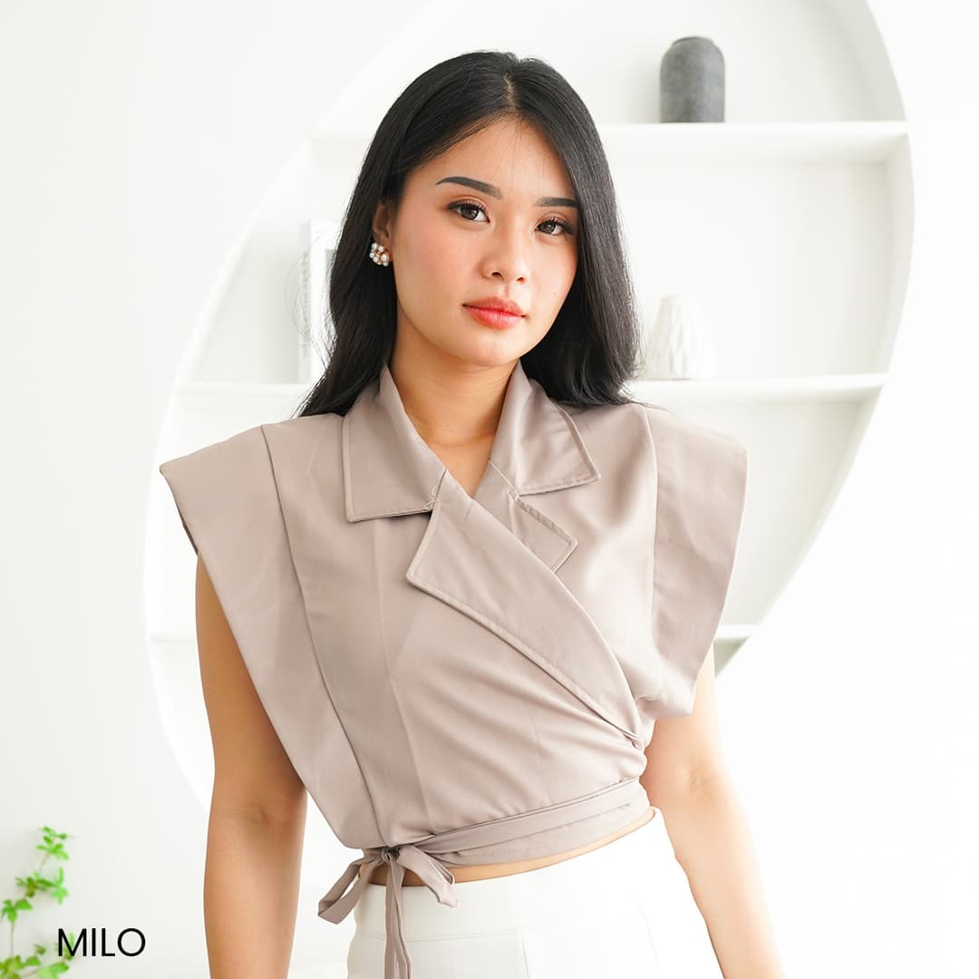 Atasan Twill Sling Elana