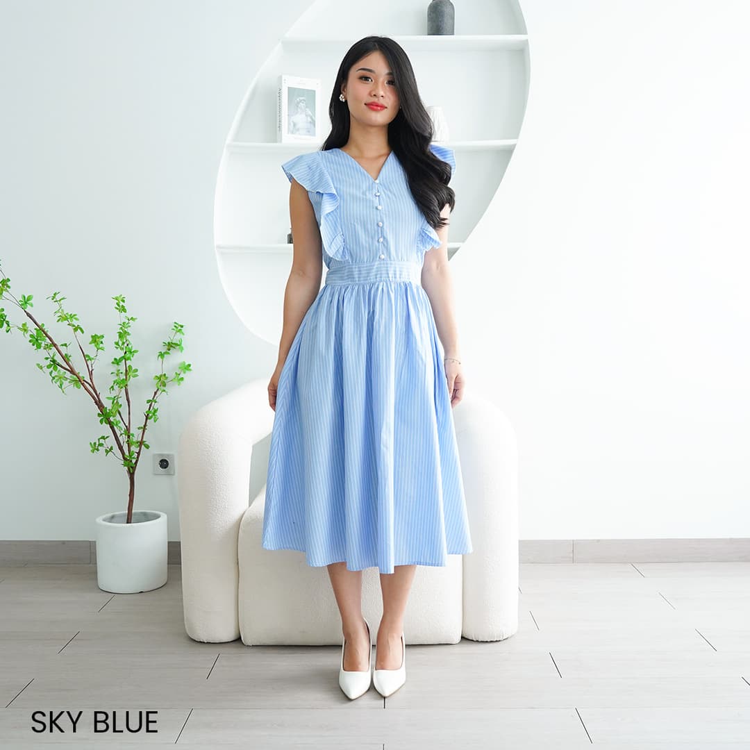 Gemma Stripe Dress