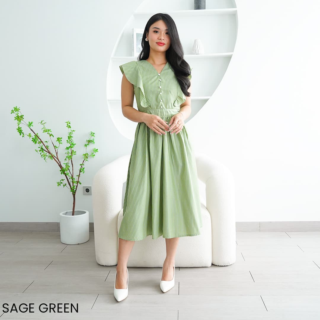 Gemma Stripe Dress