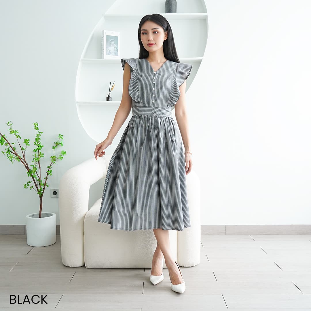 Gemma Stripe Dress