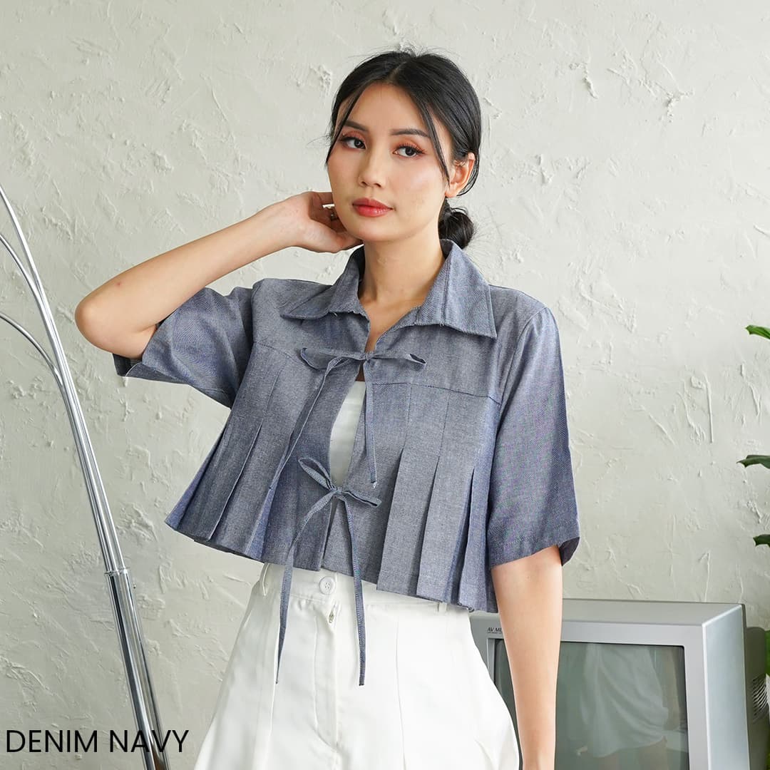 Pleated Top Kalipso