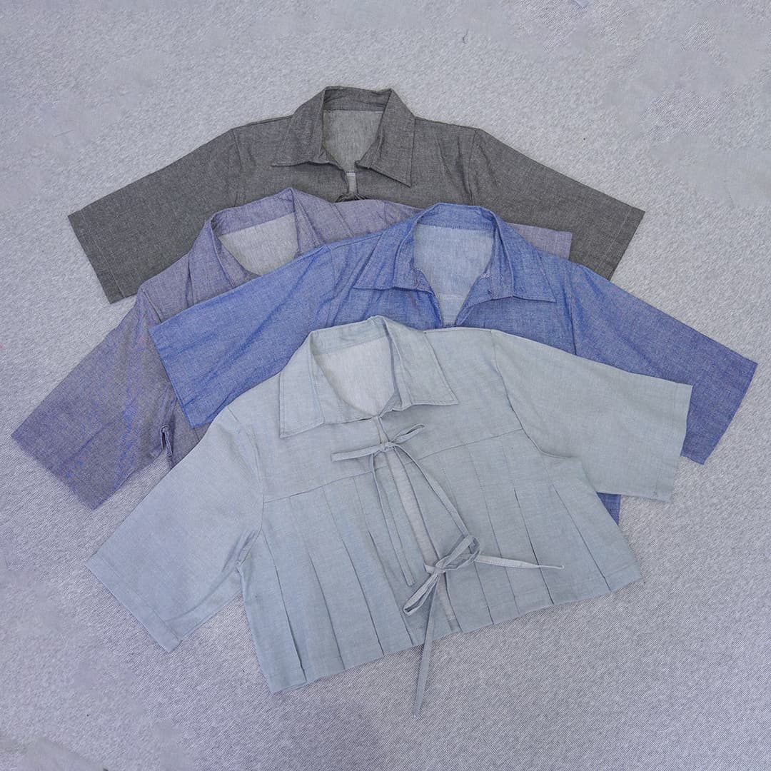 Pleated Top Kalipso