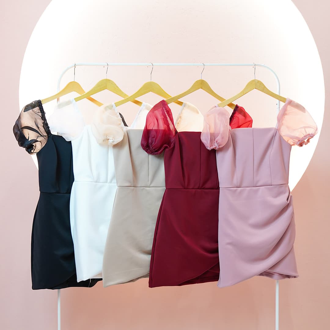 Christy Dress Puff Balon Organza