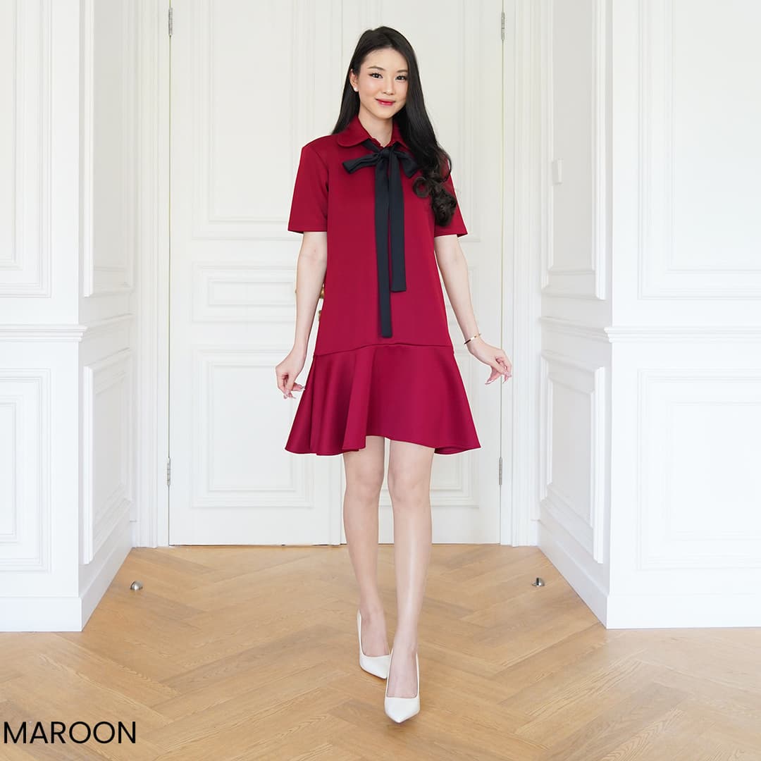 Elena Ribbon Dress
