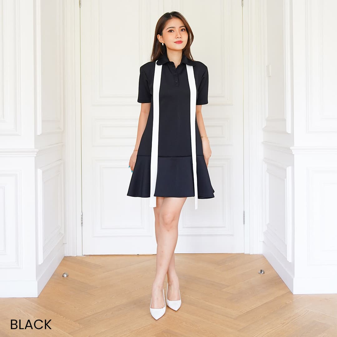 Elena Ribbon Dress