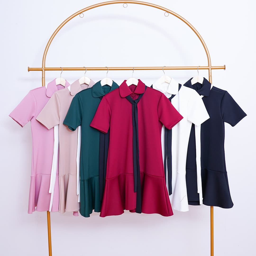 Elena Ribbon Dress