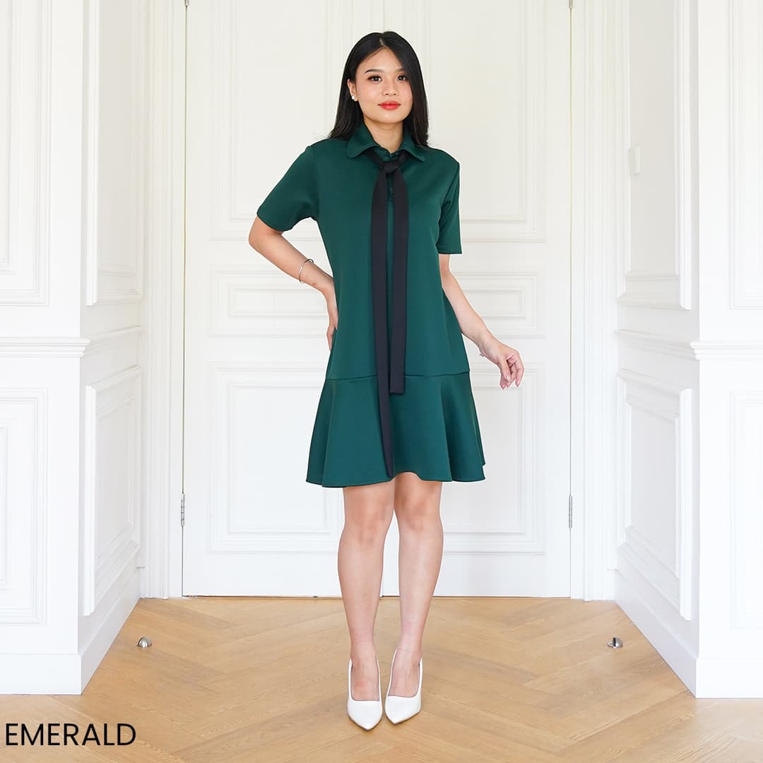 Elena Ribbon Dress