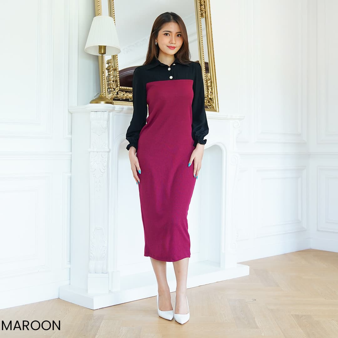 Maya Dress Knit Glam