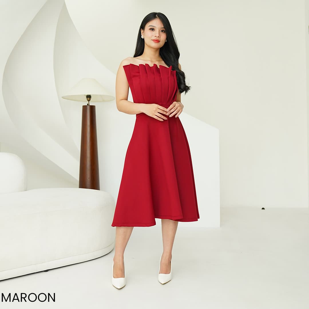 Merliyn Pleated Dress