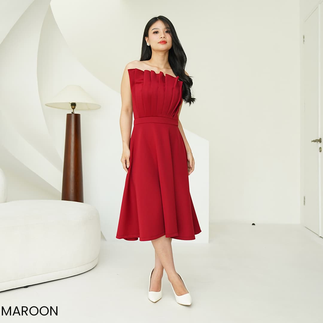 Merliyn Pleated Dress