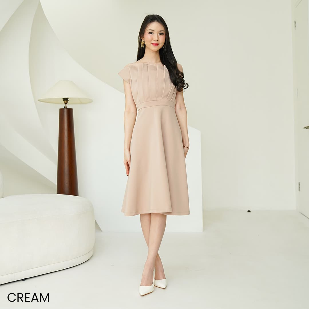 Merliyn Pleated Dress