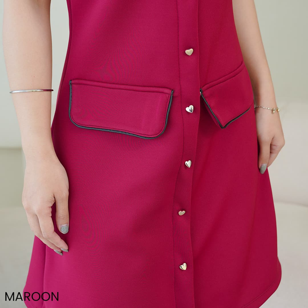Dress Kerah Rebah Ivana