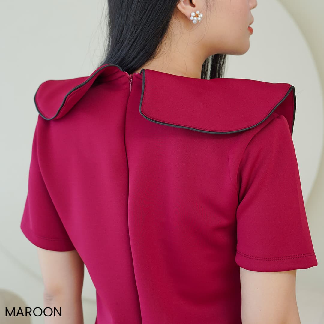 Dress Kerah Rebah Ivana