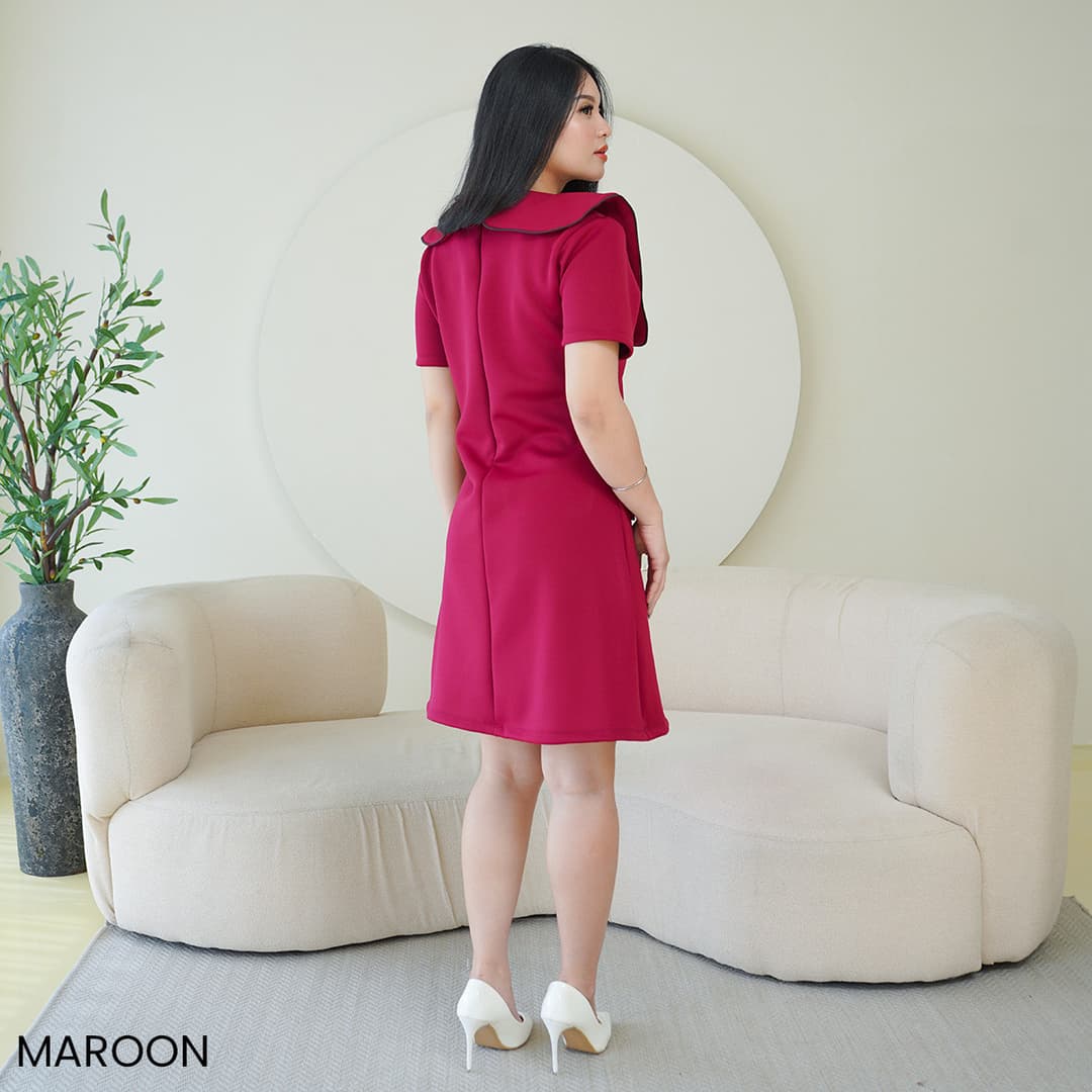Dress Kerah Rebah Ivana