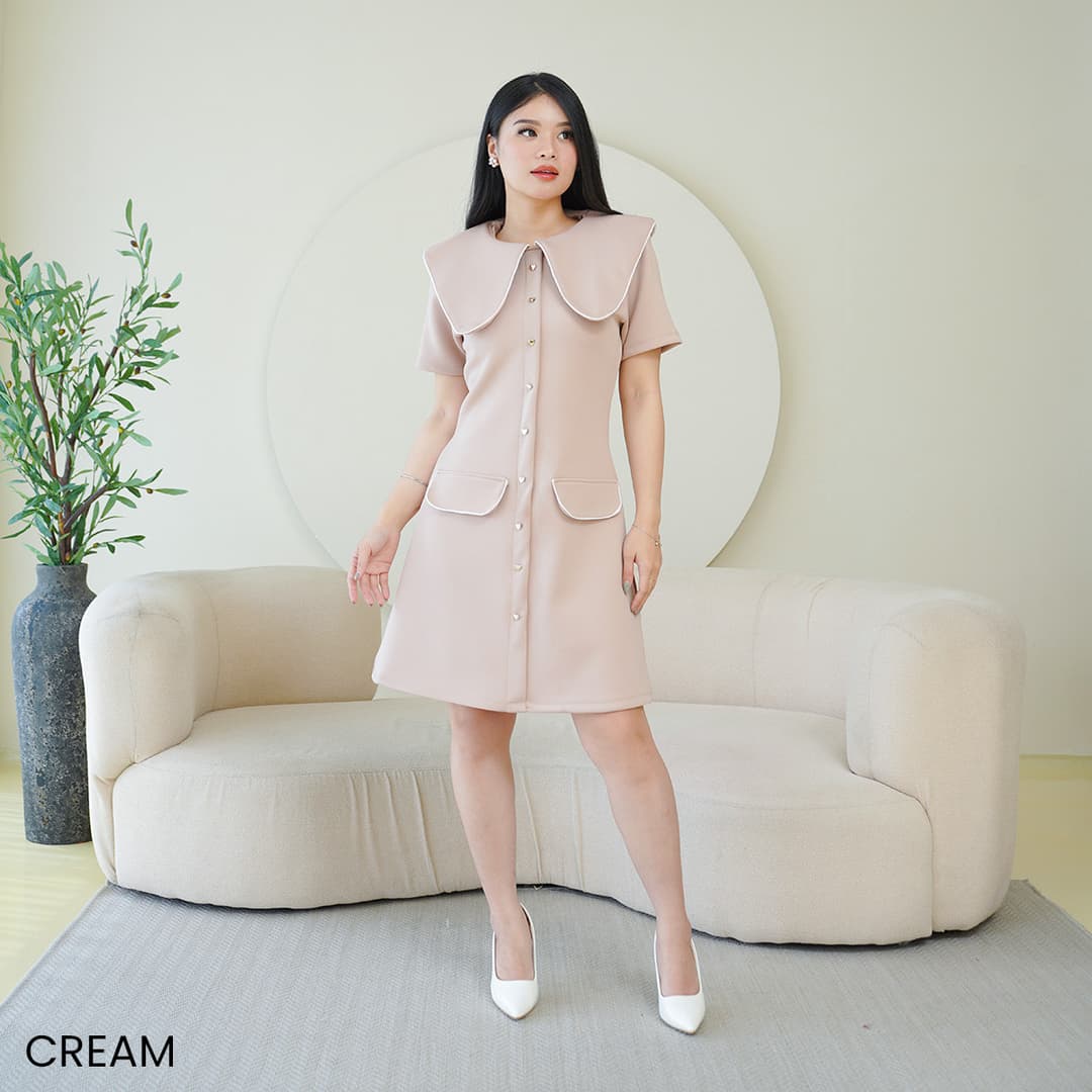 Dress Kerah Rebah Ivana