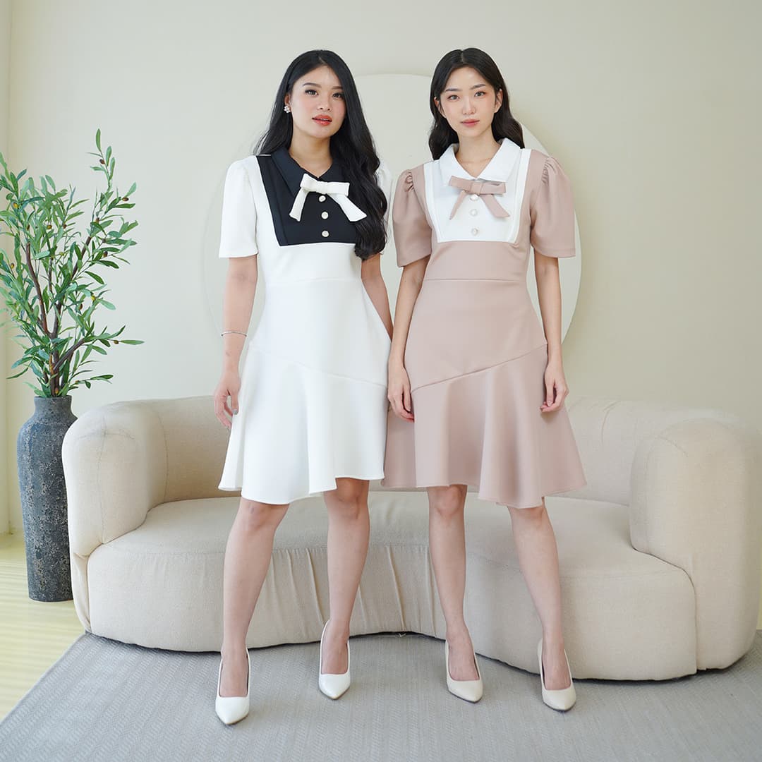 Cathleen Midi Dress Scuba