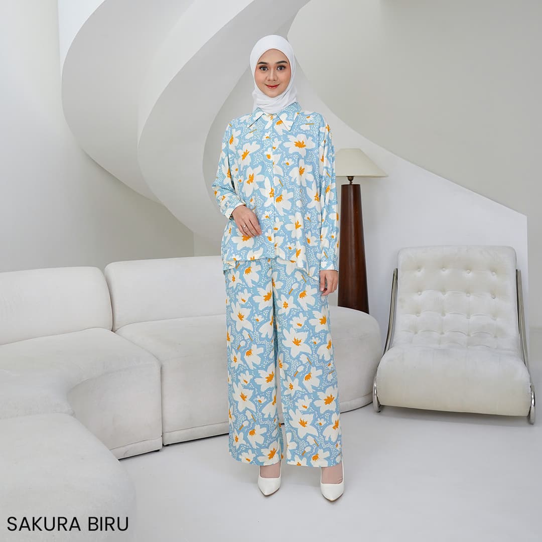One Set Kemeja Motif Aurel