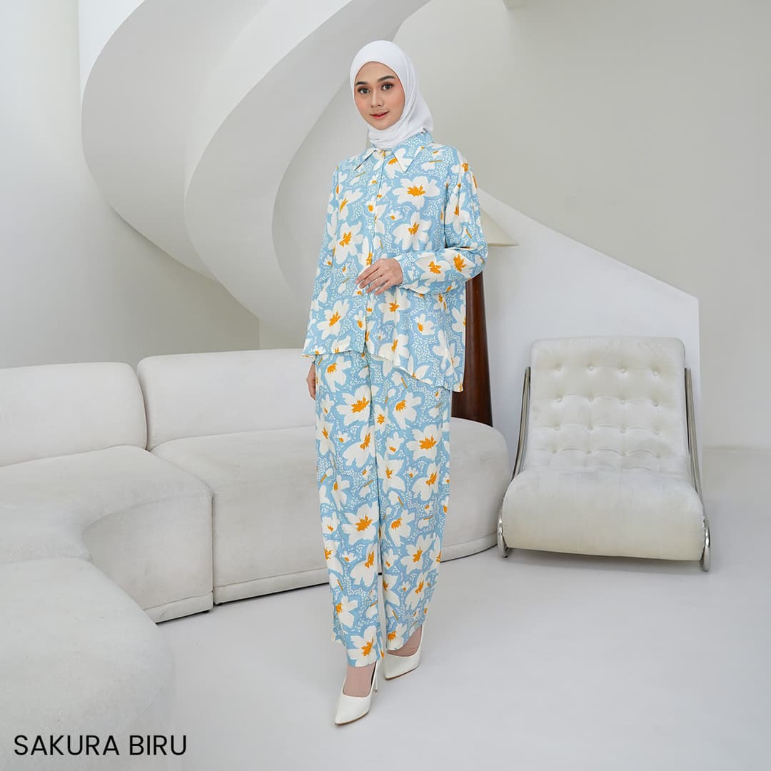 One Set Kemeja Motif Aurel