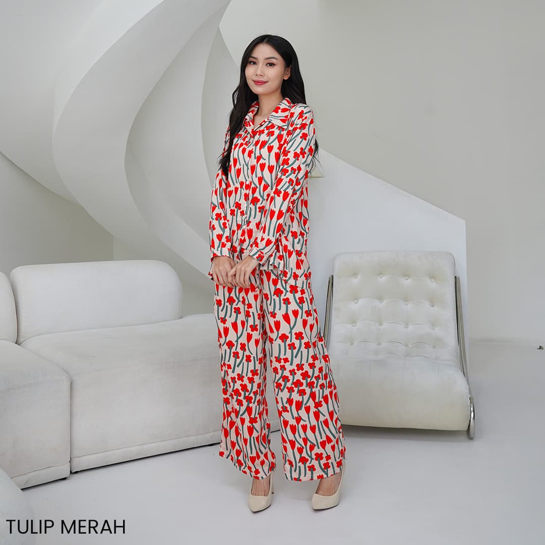 One Set Kemeja Motif Aurel