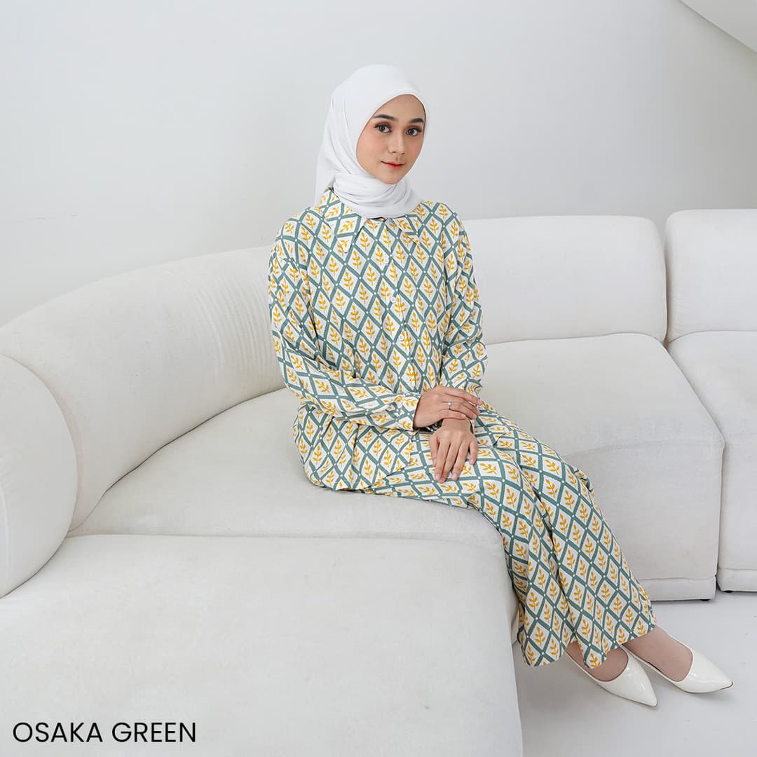 One Set Kemeja Motif Aurel