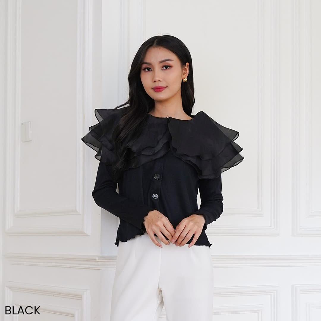 Maya Outer Kerah Rebah