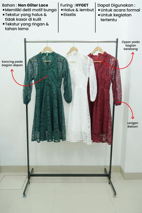 Malika Lace Dress