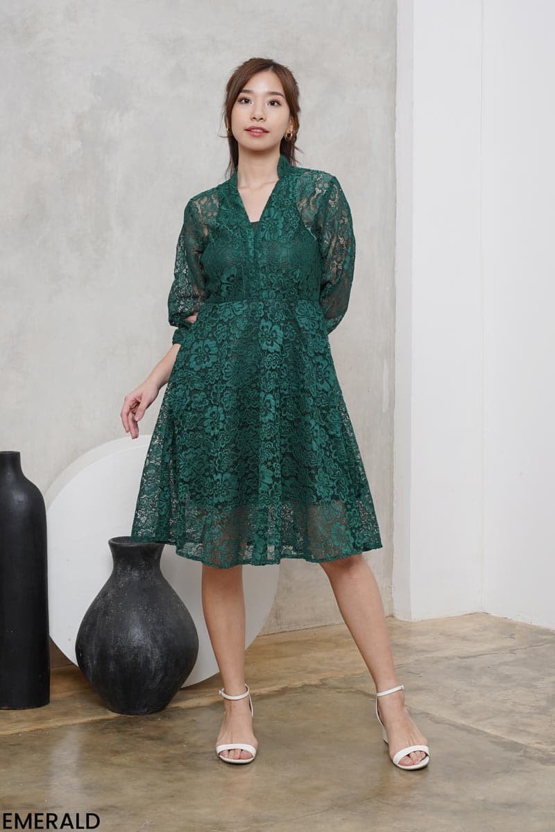 Malika Lace Dress