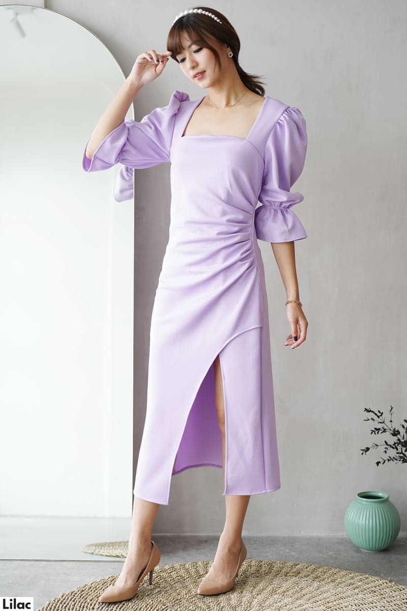 Maxi Dress Pink Berry