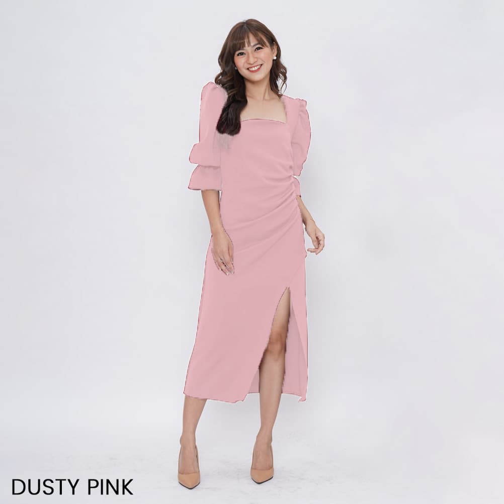 Maxi Dress Pink Berry