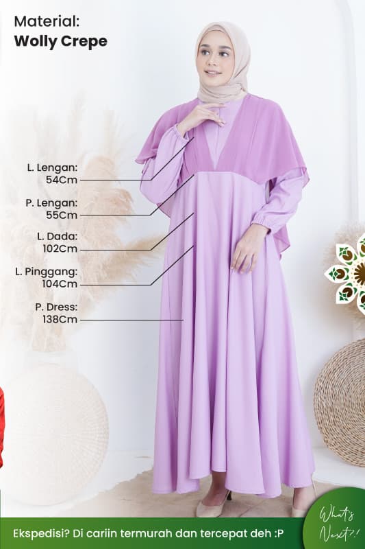 Gamis Fashion Muslim Zakhira